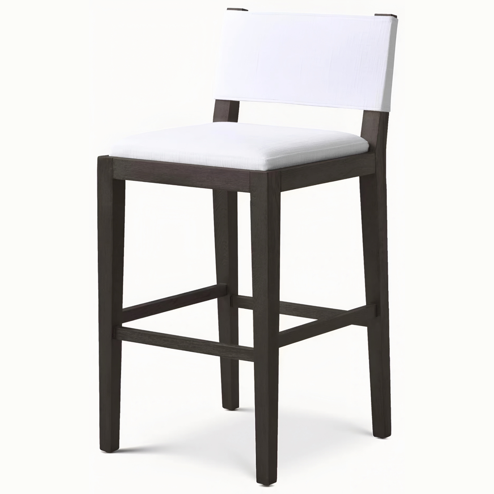 BRYVELL Modern Solid Wood Bar Stool - Cassa Haus Singapore