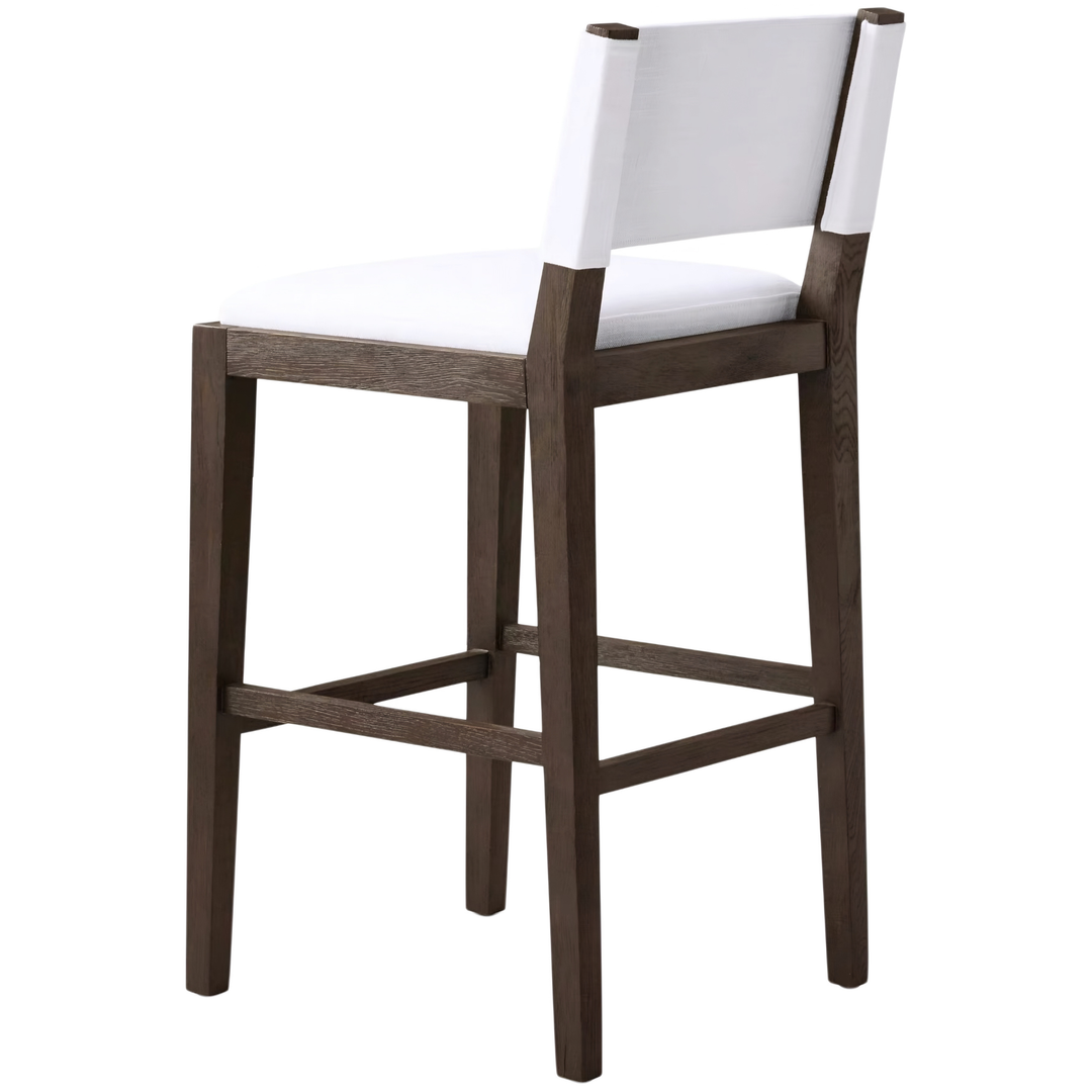 BRYVELL Modern Solid Wood Bar Stool - Cassa Haus Singapore