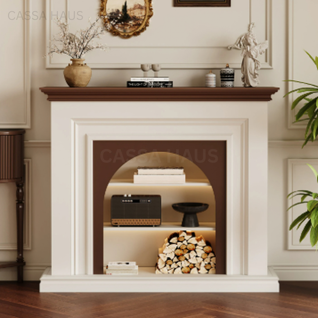RAENYE Modern Arch Mantel Shelf - Cassa Haus Singapore