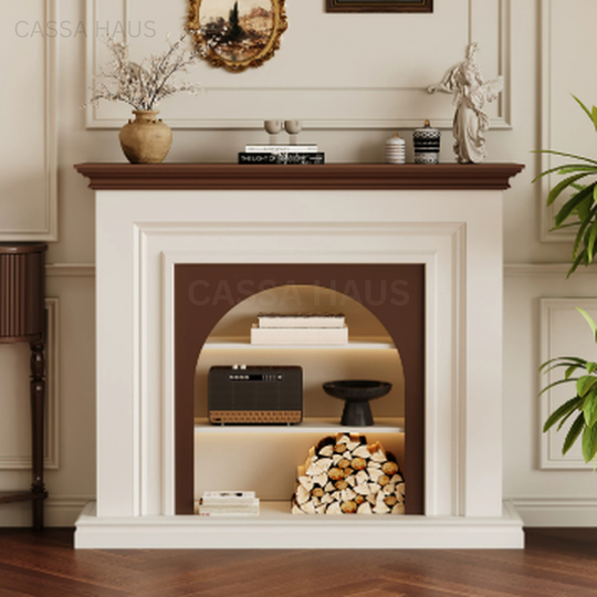 RAENYE Modern Arch Mantel Shelf - Cassa Haus Singapore