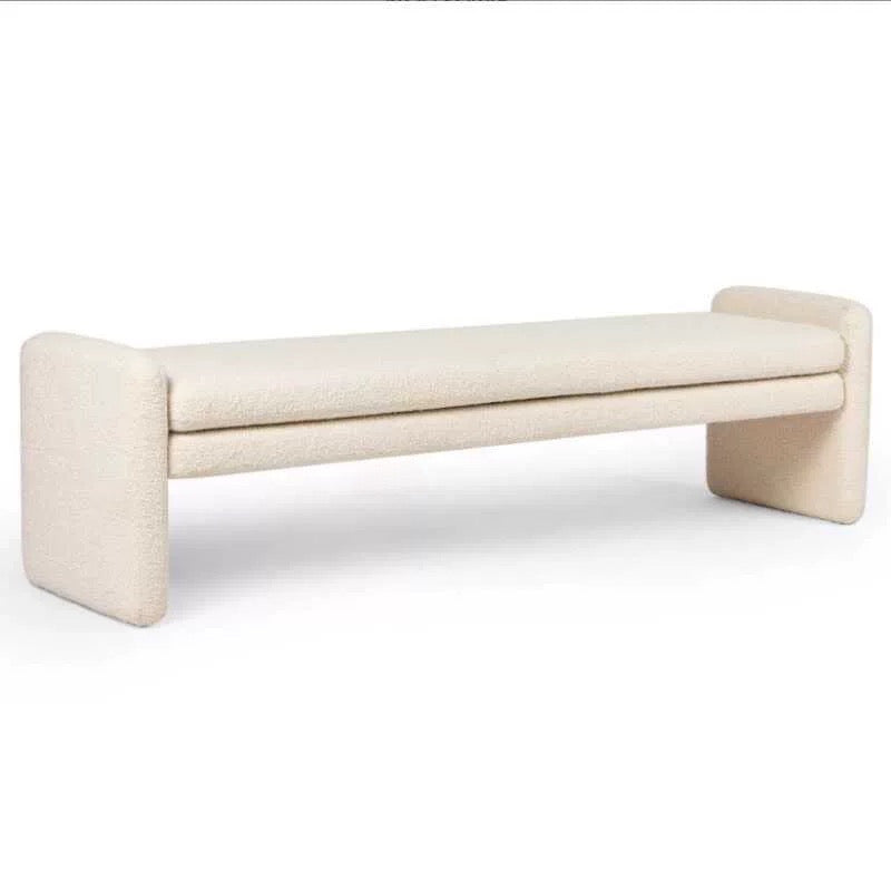 RADLEY Modern Boucle Bench - Radical Homes Singapore