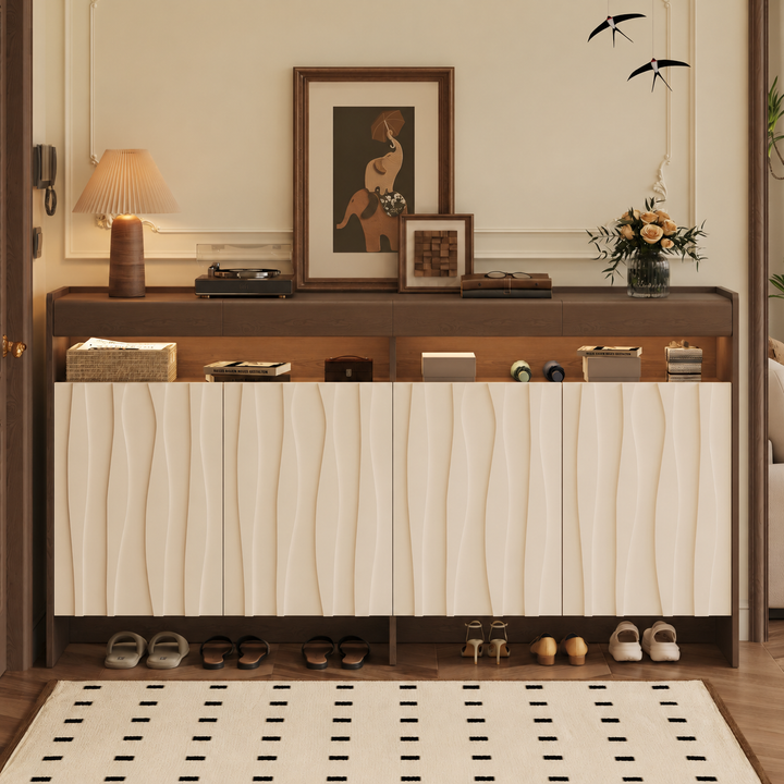 SCULPT Modern Shoe Cabinet