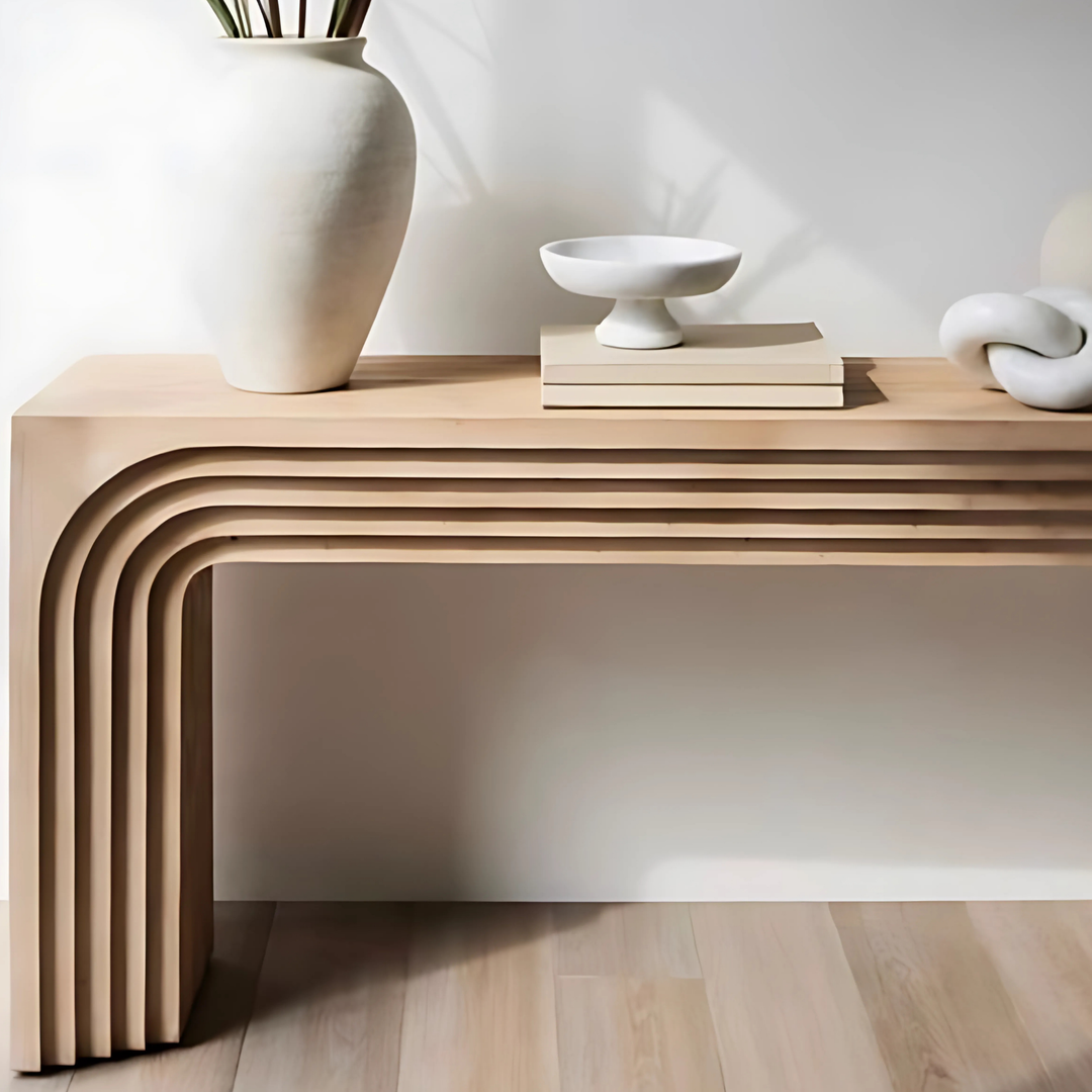 ELVARA Nordic Arch Console Table