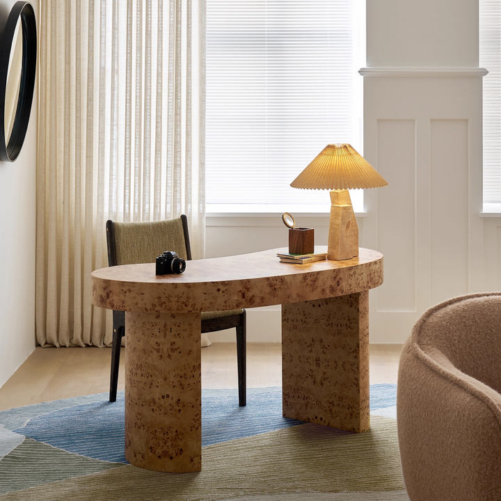 BURLINE Mappa Burl Study Table - Radical Homes Singapore