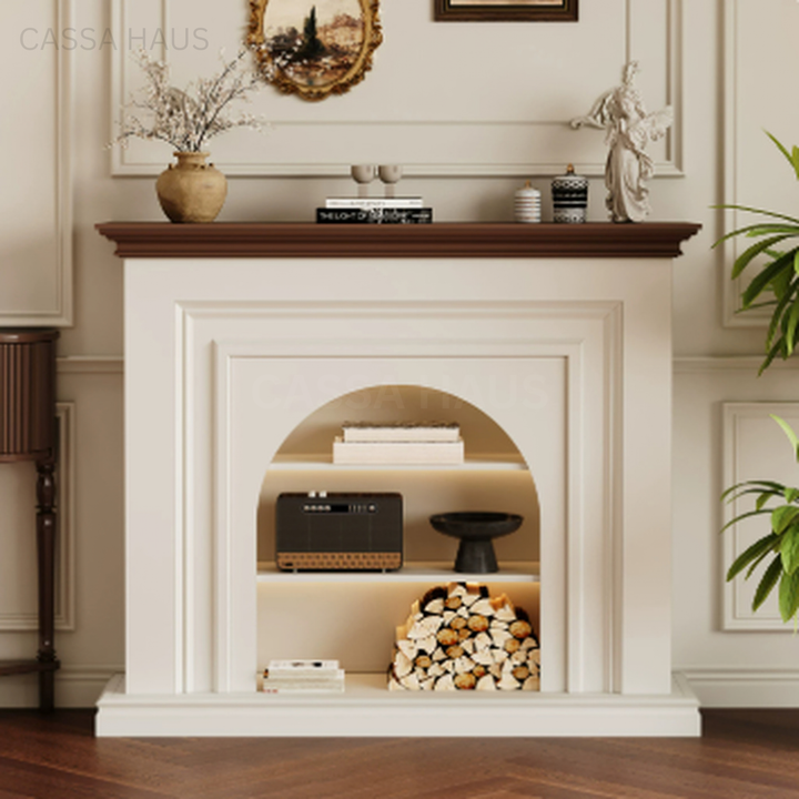 RAENYE Modern Arch Mantel Shelf - Cassa Haus Singapore