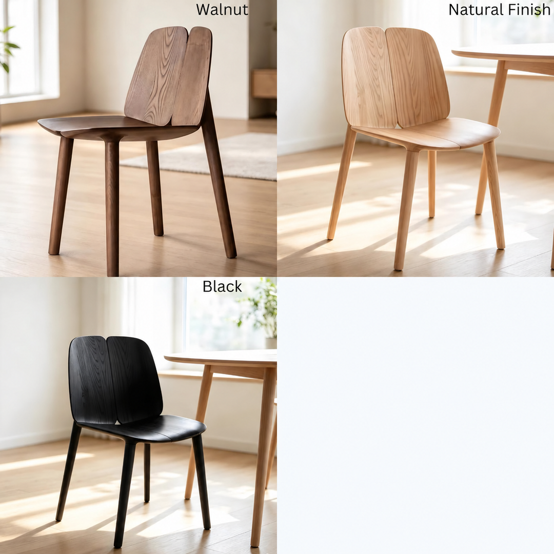 ARVELL Modern Solid Wood Dining Chair - Cassa Haus Singapore