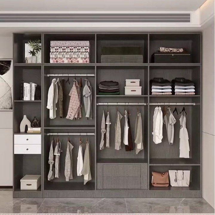 AUSTE Modern Mirrored Glass Wardrobe - Radical Homes Singapore