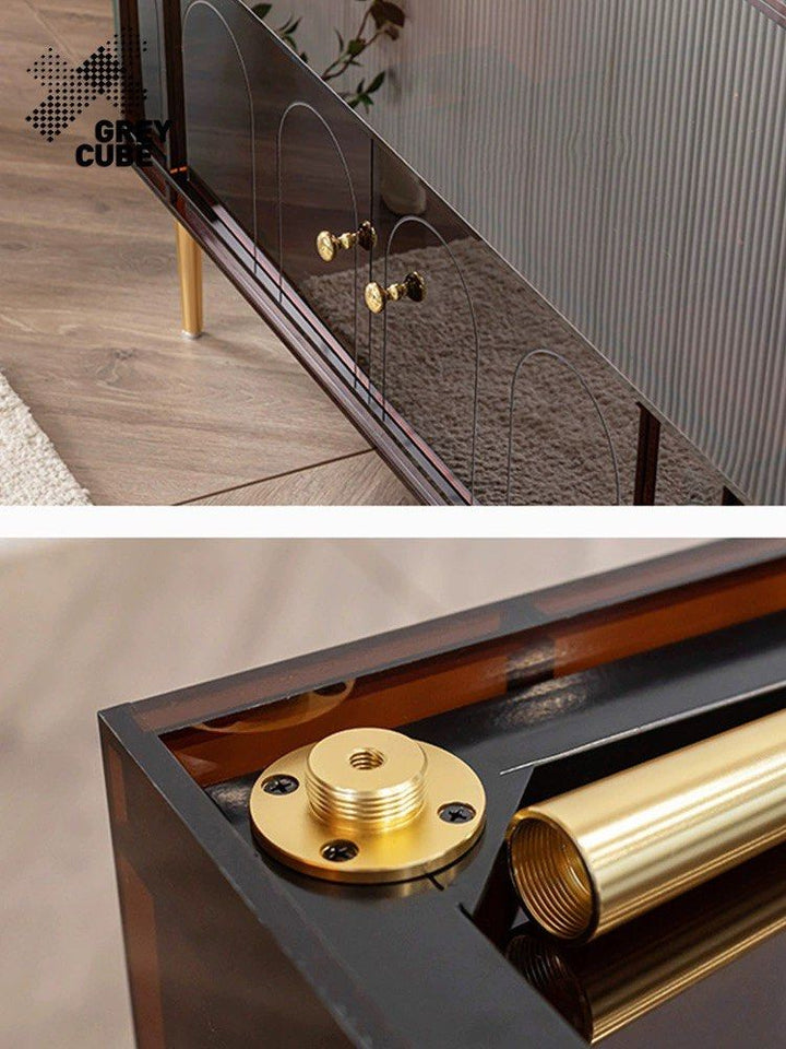 WIXON Modern Acrylic TV Console - Radical Homes Singapore