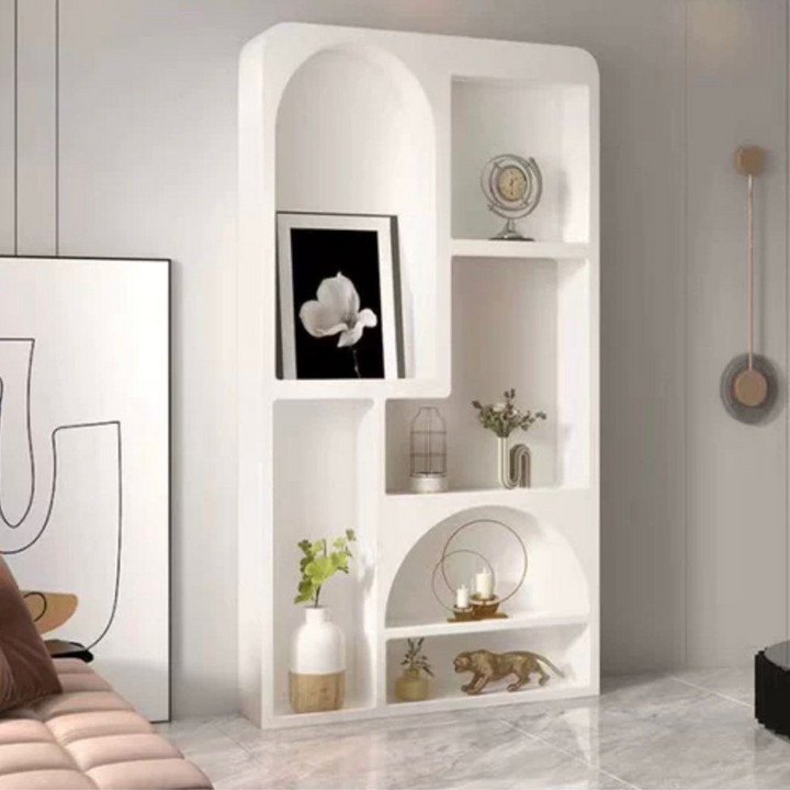 HERAN Minimalistic Standing Display Shelf - Radical Homes Singapore