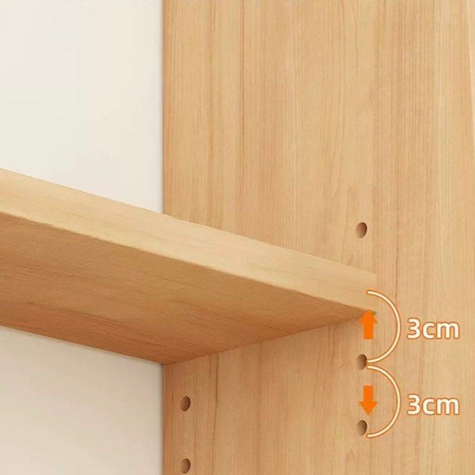 JURRA Scandinavian Solid Wood Bookshelf - Radical Homes Singapore
