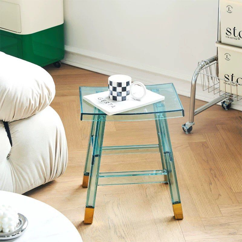 ASORN Modern Acrylic Bar Stool - Radical Homes Singapore