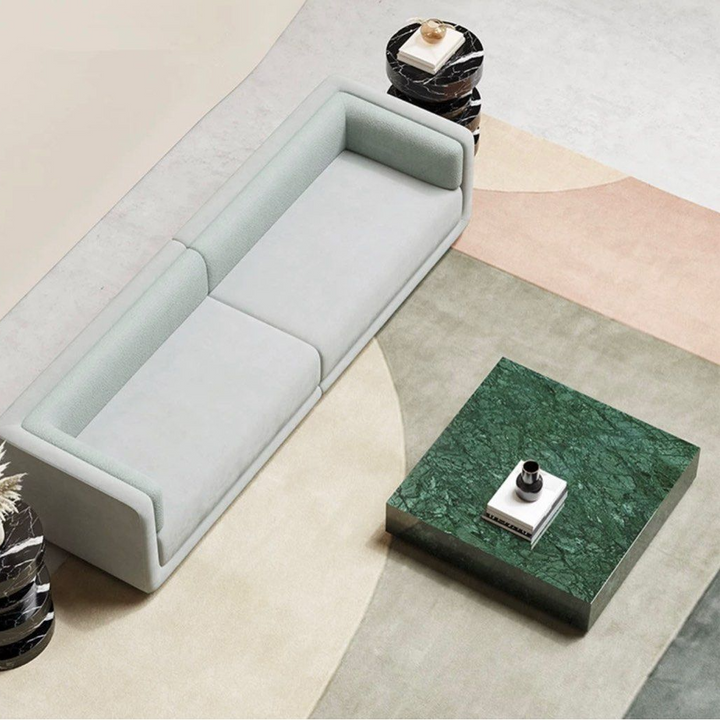 MALIN Luxurious Marble Coffee Table - Radical Homes Singapore