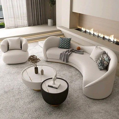 CURVIA Modern Curved Sofa