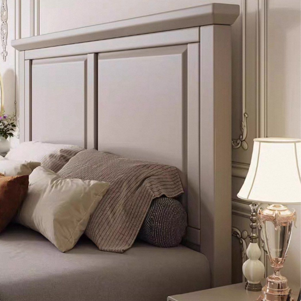 KISALE Vintage Solid Wood Bedframe - Radical Homes Singapore