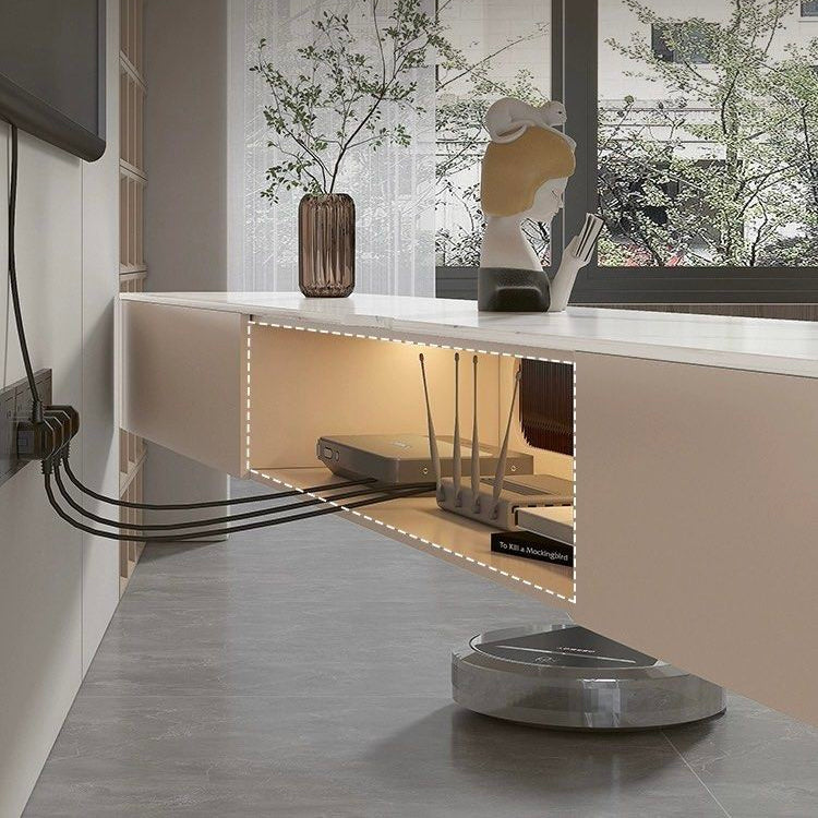 CASY Modern Floating TV Console - Radical Homes Singapore