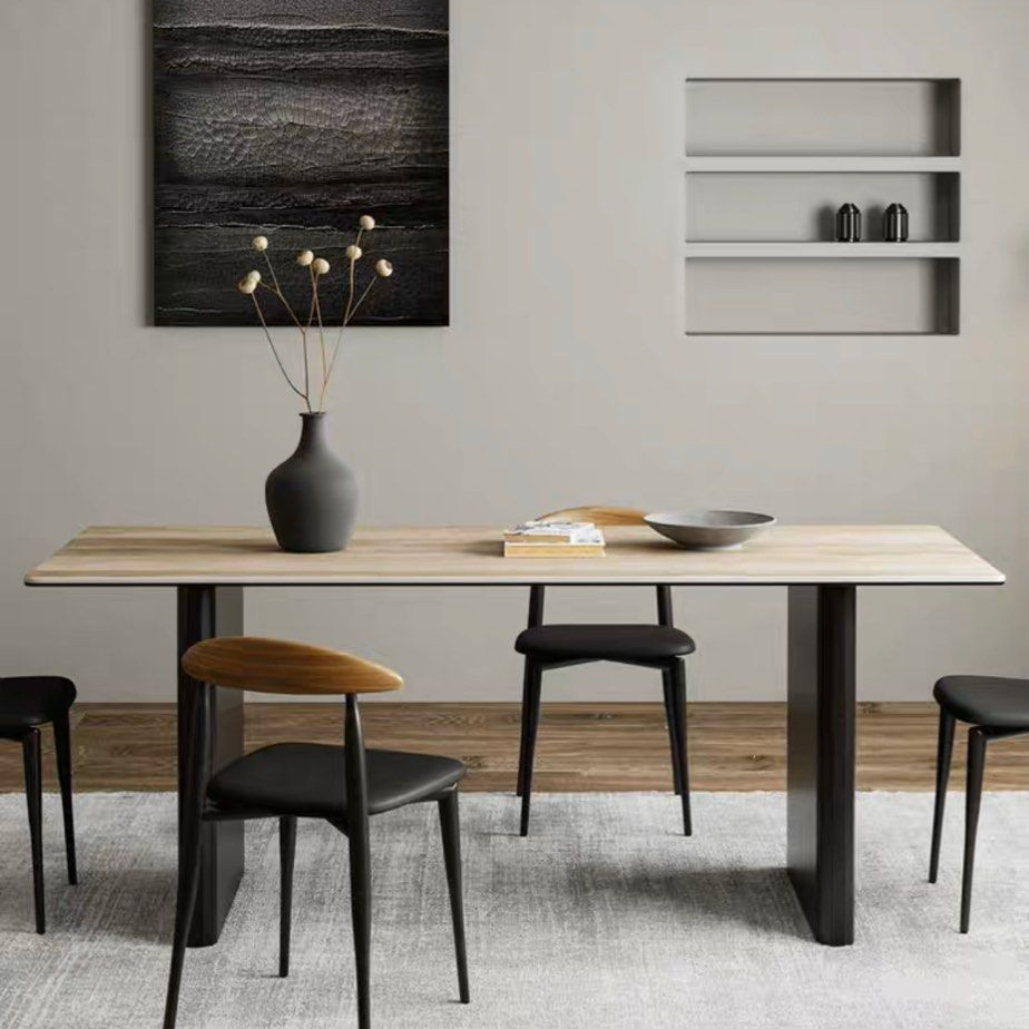 VELARON Modern Sintered Stone Dining Table & Chairs - Cassa Haus Singapore