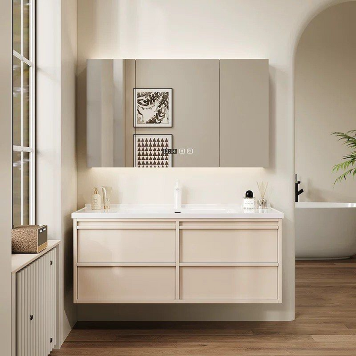 CAYURES Modern Bathroom Vanity Sink - Radical Homes Singapore
