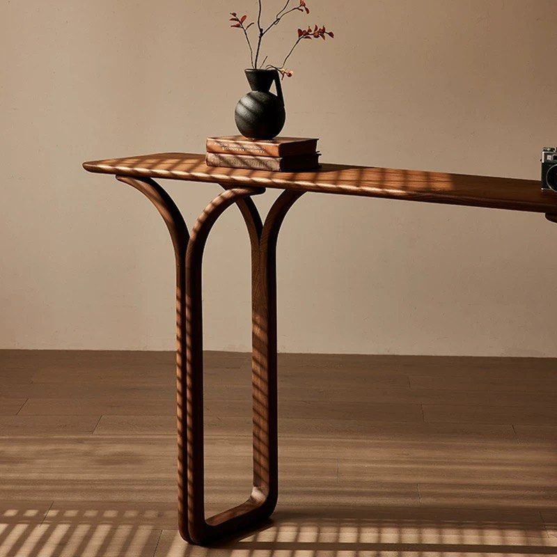 COSTIEL Modern Solid Wood Console Table - Radical Homes Singapore