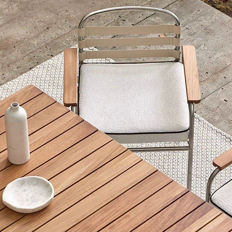 GREU Modern Outdoor Teak Wood Table - Radical Homes Singapore