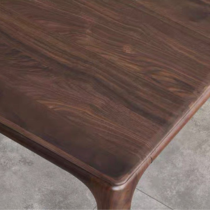 FURMAN Modern Black Walnut Dining Table - Radical Homes Singapore