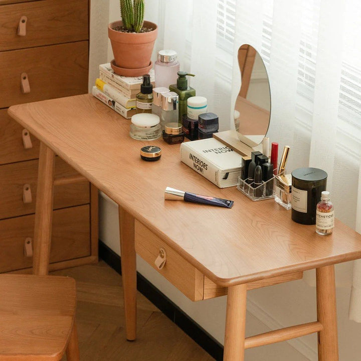 ADRIAN Solid Wood Desk - Radical Homes Singapore