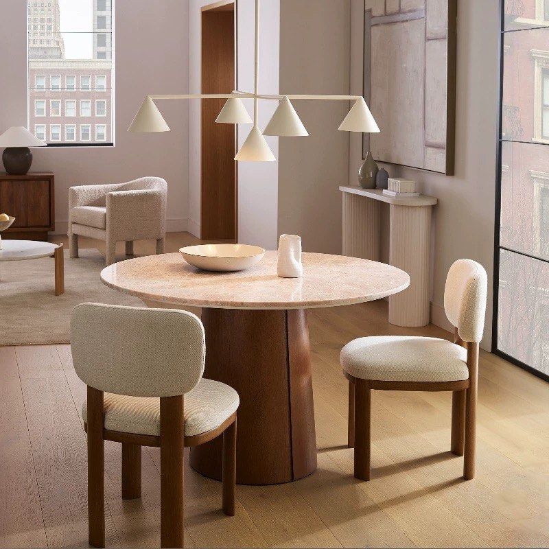 JAKIL Modern Solid Wood Dining Chair - Radical Homes Singapore