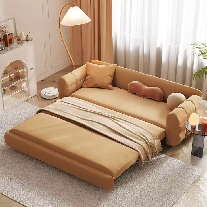 RAVENIQUE Modern Velvet Sofa Bed - Cassa Haus Singapore