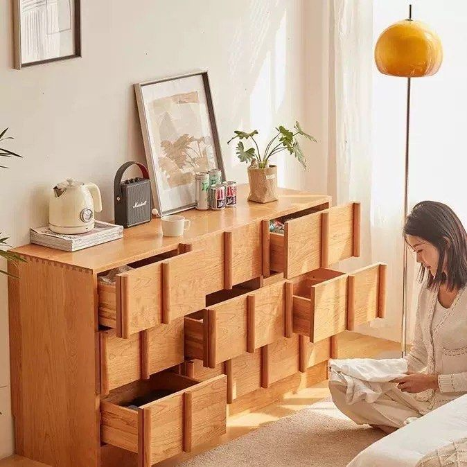 HEWN Modern Solid Wood Chest Of Drawers - Cassa Haus Singapore