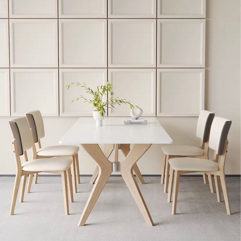 HAYES Japandi Dining Table & Chairs - Radical Homes Singapore