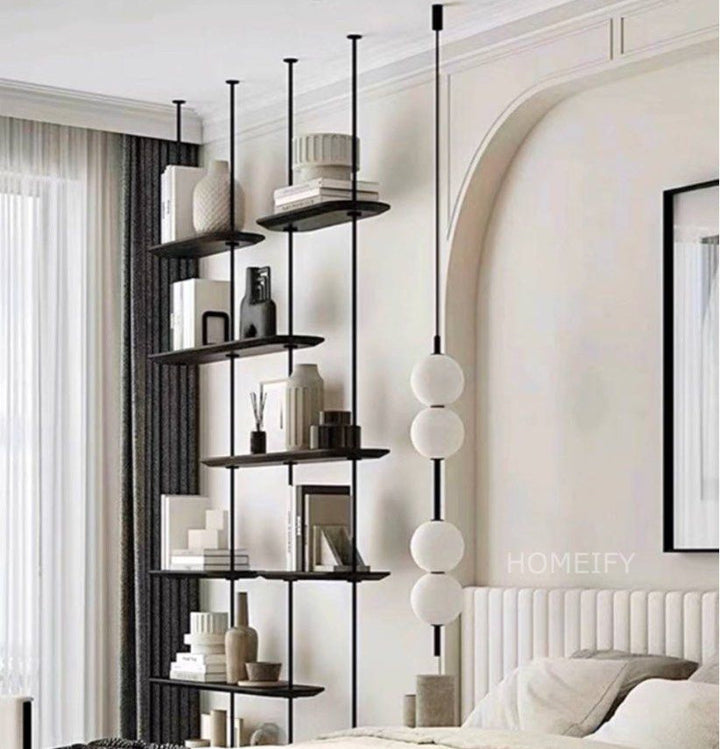 SABELLY Modern Full Length Wall Shelf - Radical Homes Singapore