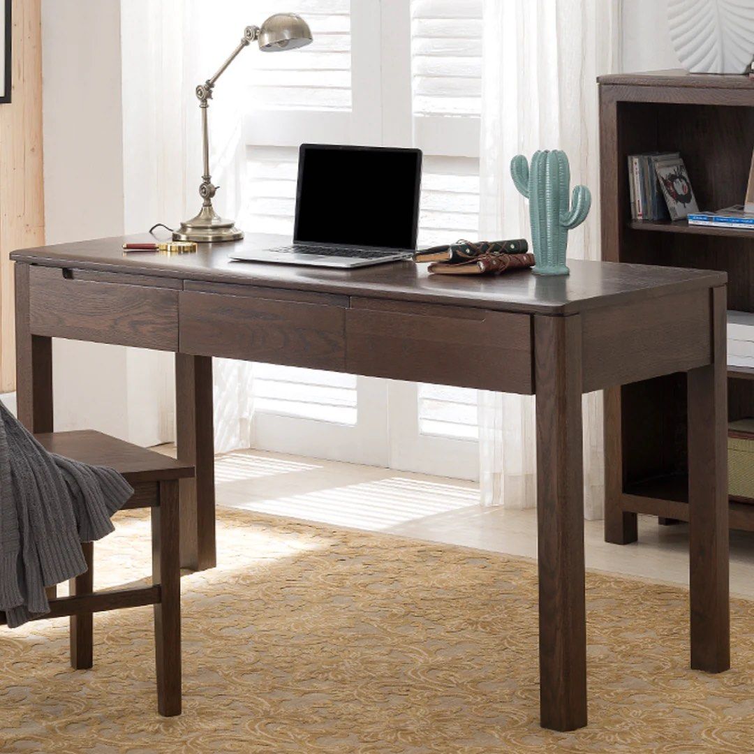 HOLLAND Work Desk With Optional Hutch - Radical Homes Singapore