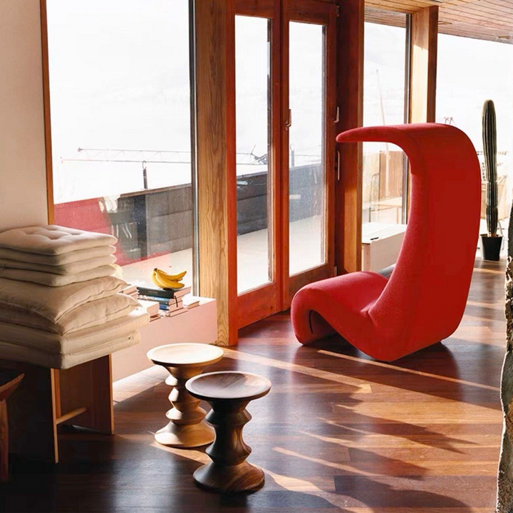 MARVIN Modern Fabric Lounge Chair - Radical Homes Singapore