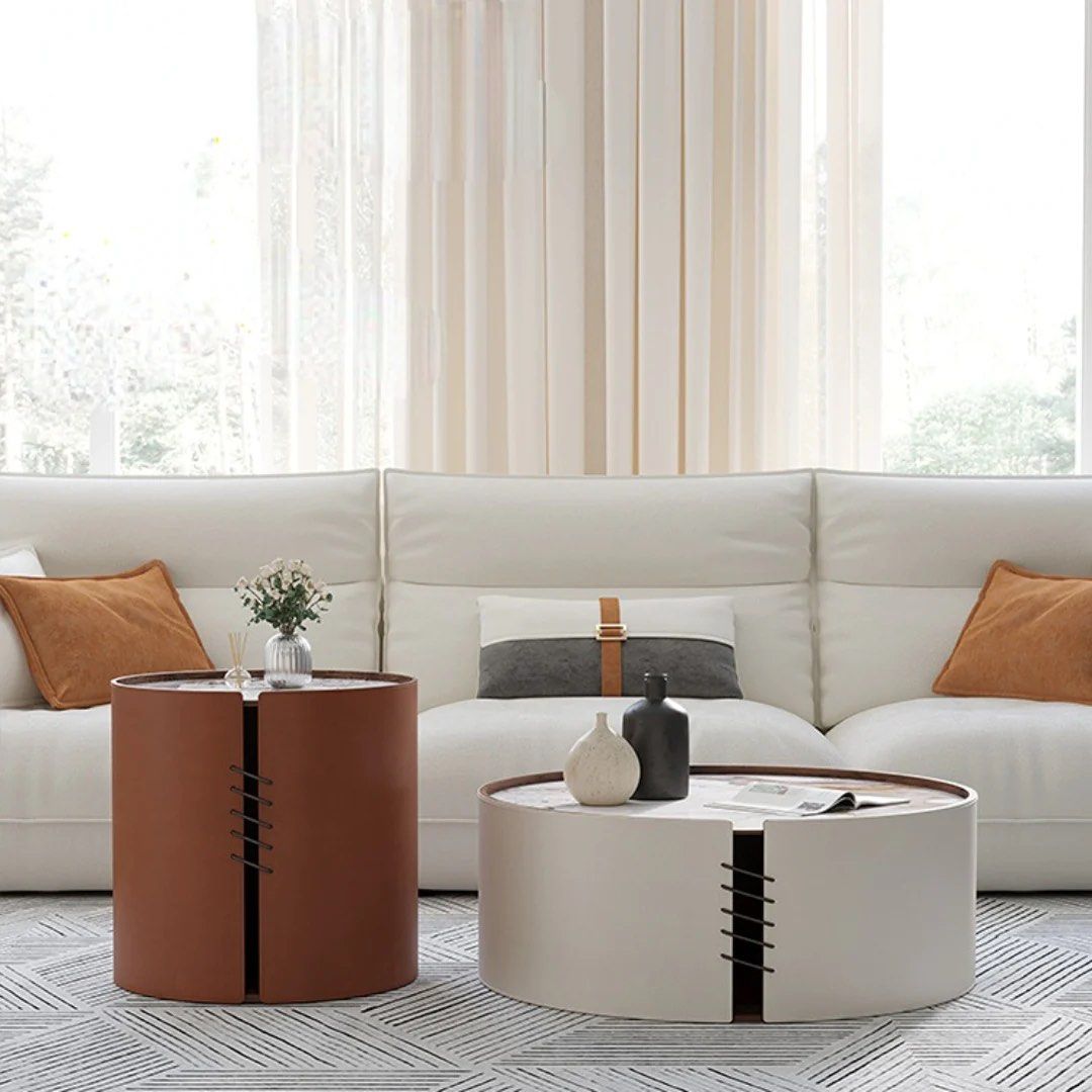 CYNTHIA Coffee Table (2 Pieces) - Radical Homes Singapore