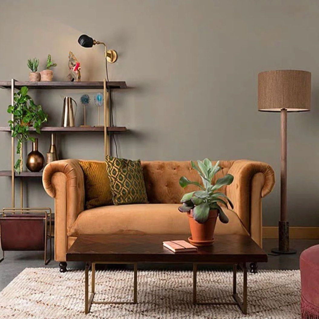 CHEVRON Herringbone Solid Wood Coffee Table - Cassa Haus Singapore
