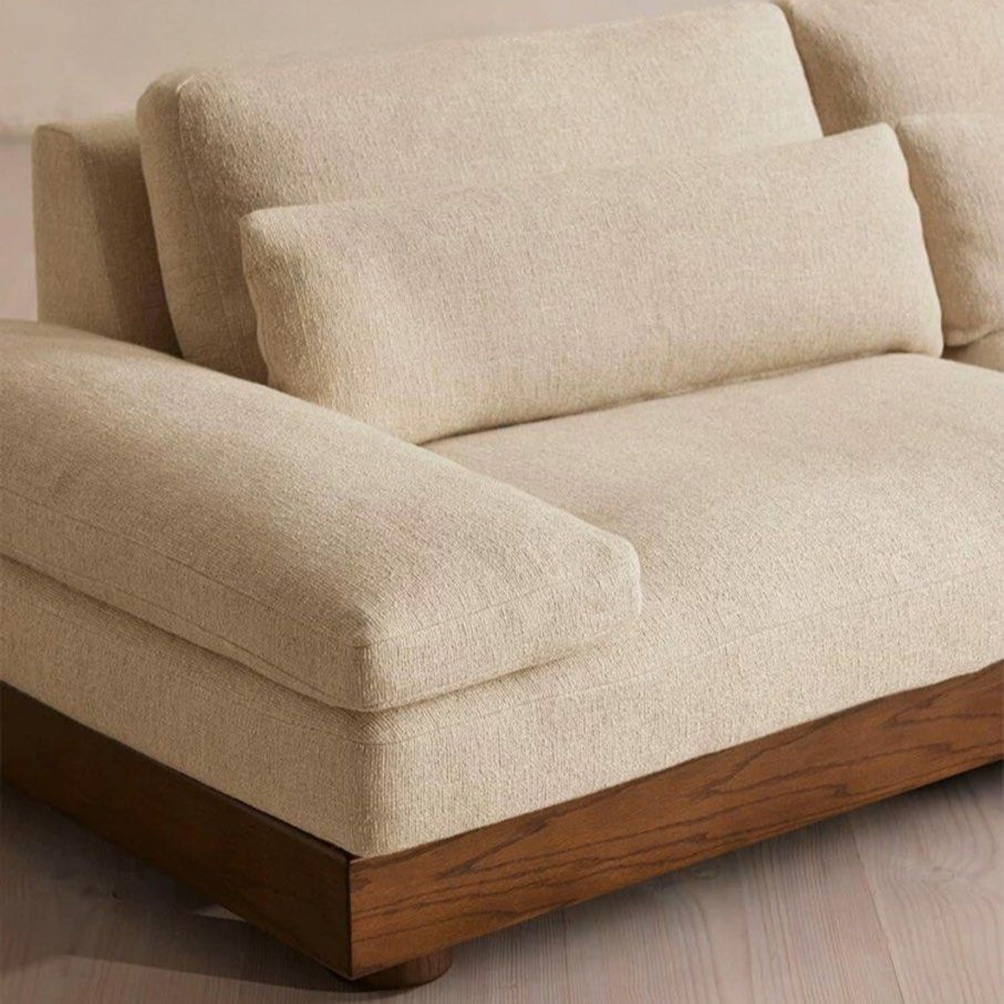 TRIUM Modern Textured Linen Sofa - Radical Homes Singapore