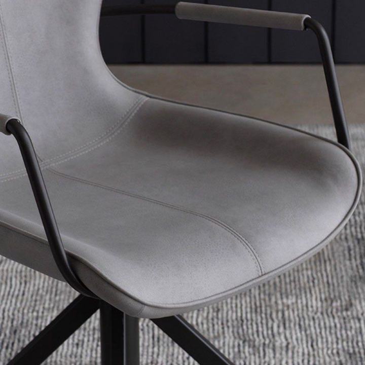 ORION Modern Leather Armchair - Radical Homes Singapore