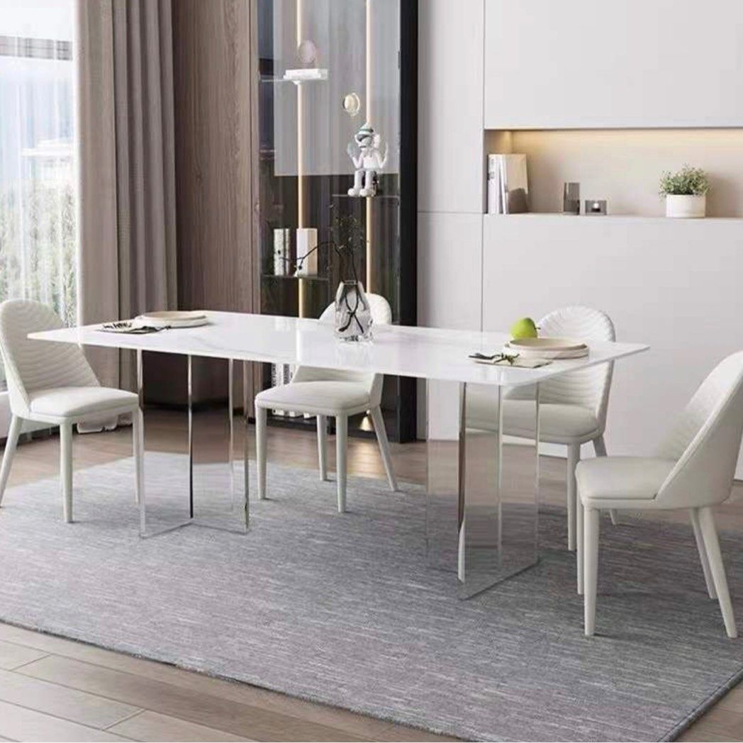 WILSON Modern Marble Dining Table - Radical Homes Singapore