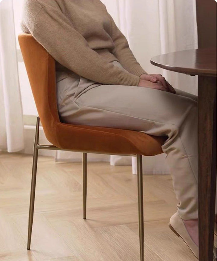BRIEL Modern Fabric Dining Chair - Radical Homes Singapore