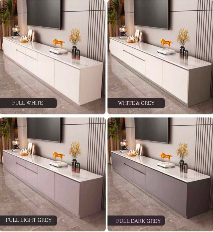 PARKE Modern Sintered Stone TV Console - Radical Homes Singapore
