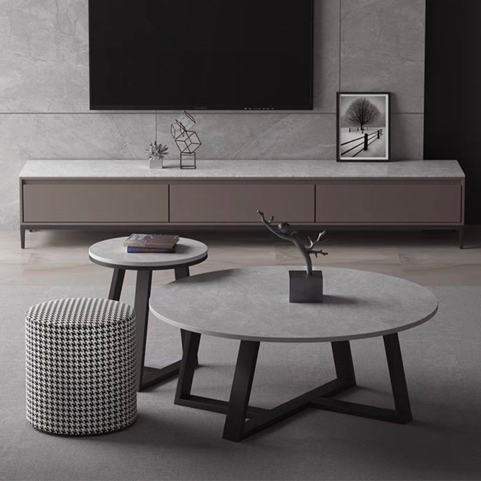 VASKEN Modern Slate Coffee Table - Cassa Haus Singapore