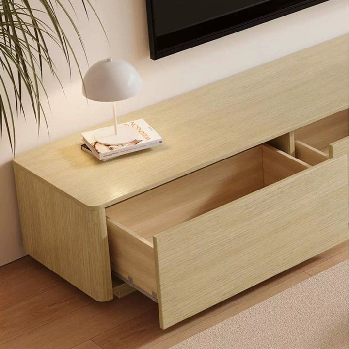 KELZO Japandi TV Console & Coffee Table - Radical Homes Singapore