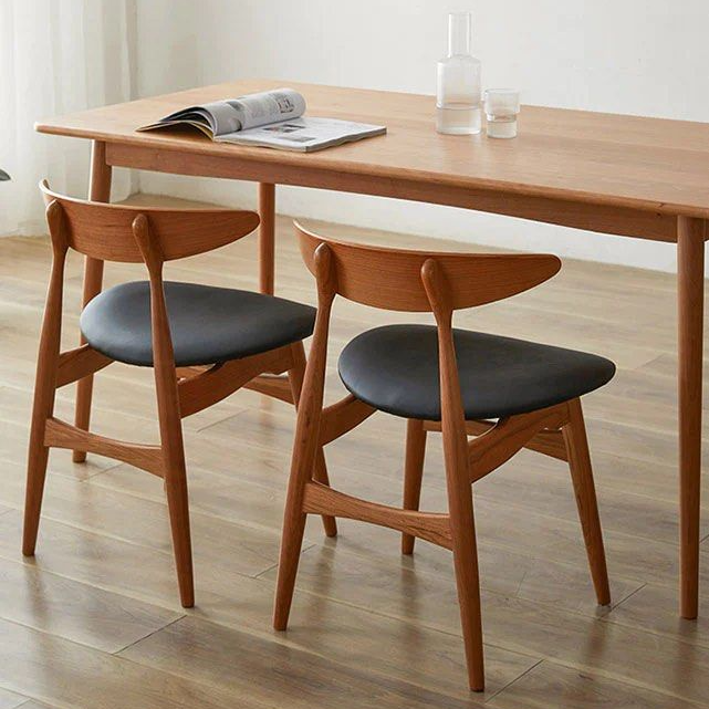 RAVELIN Modern Solid Wood Dining Table - Cassa Haus Singapore