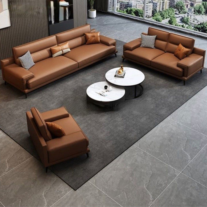 VAST Modern Leather Sofa - Radical Homes Singapore