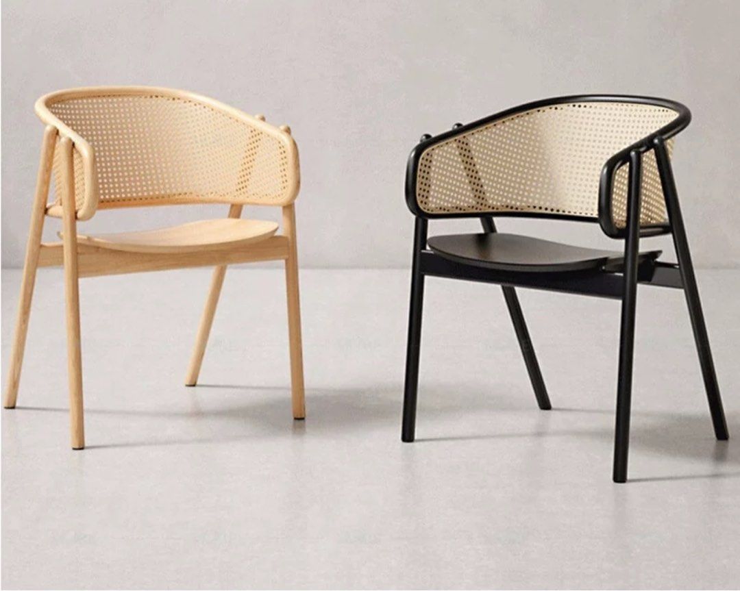 VOYAGE Vintage Rattan Dining Chair - Radical Homes Singapore