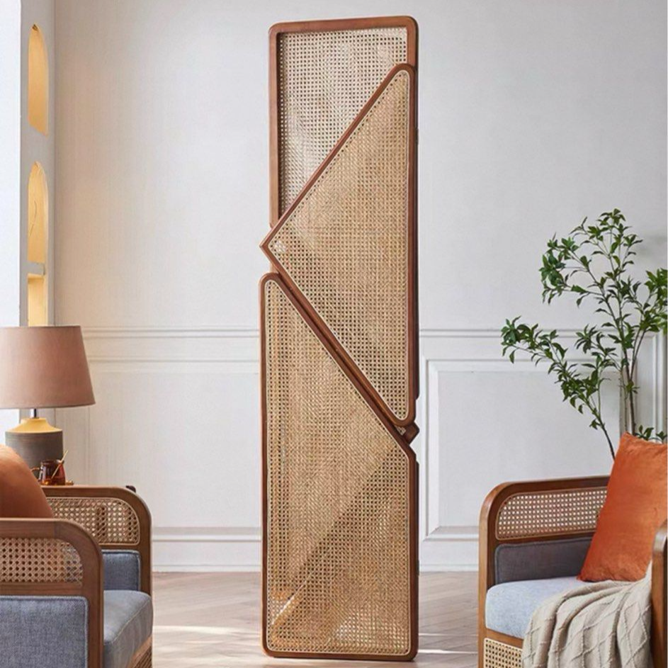 GRANGE Modern Rattan Partition - Radical Homes Singapore