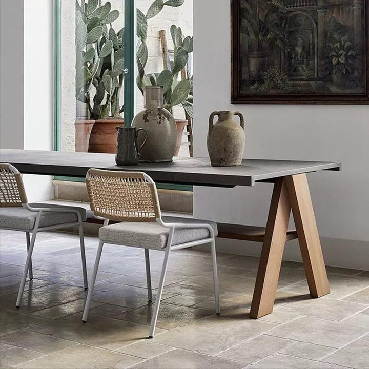 KENNY Wood Outdoor Lounge Chair ex - Radical Homes Singapore