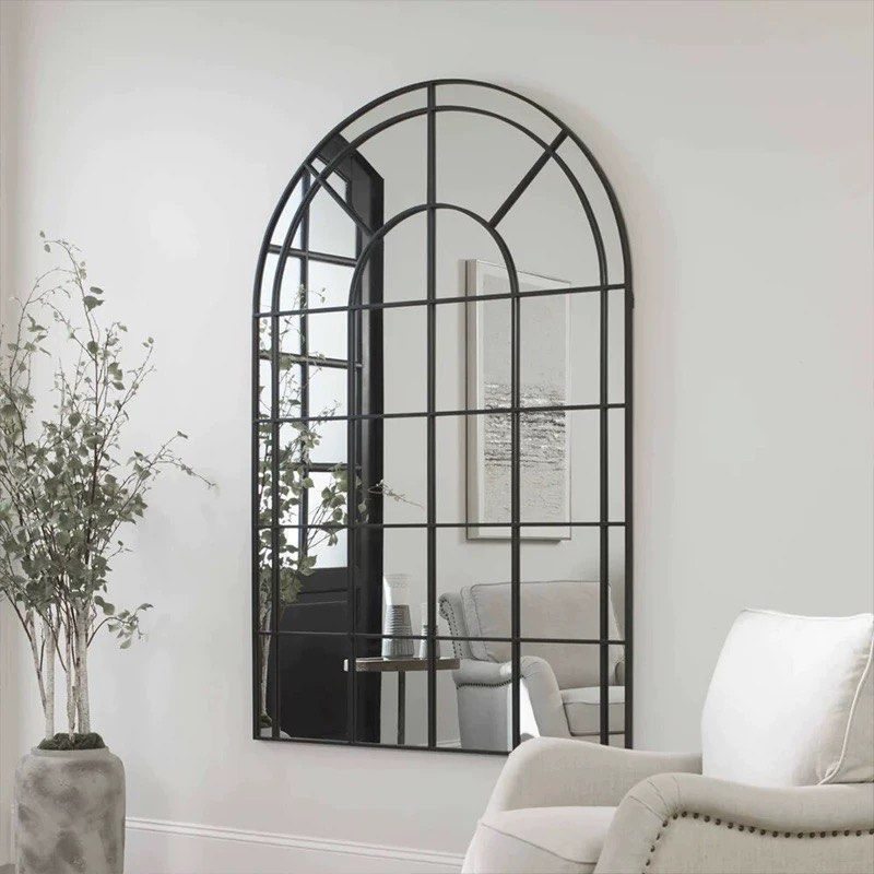 MELOR Vintage Arch Window Wall Mirror - Cassa Haus Singapore