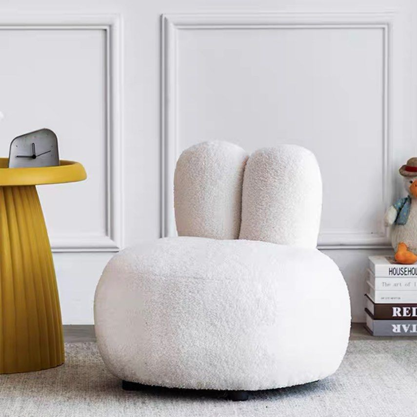 JOANNA Modern Boucle Lounge Chair - Radical Homes Singapore