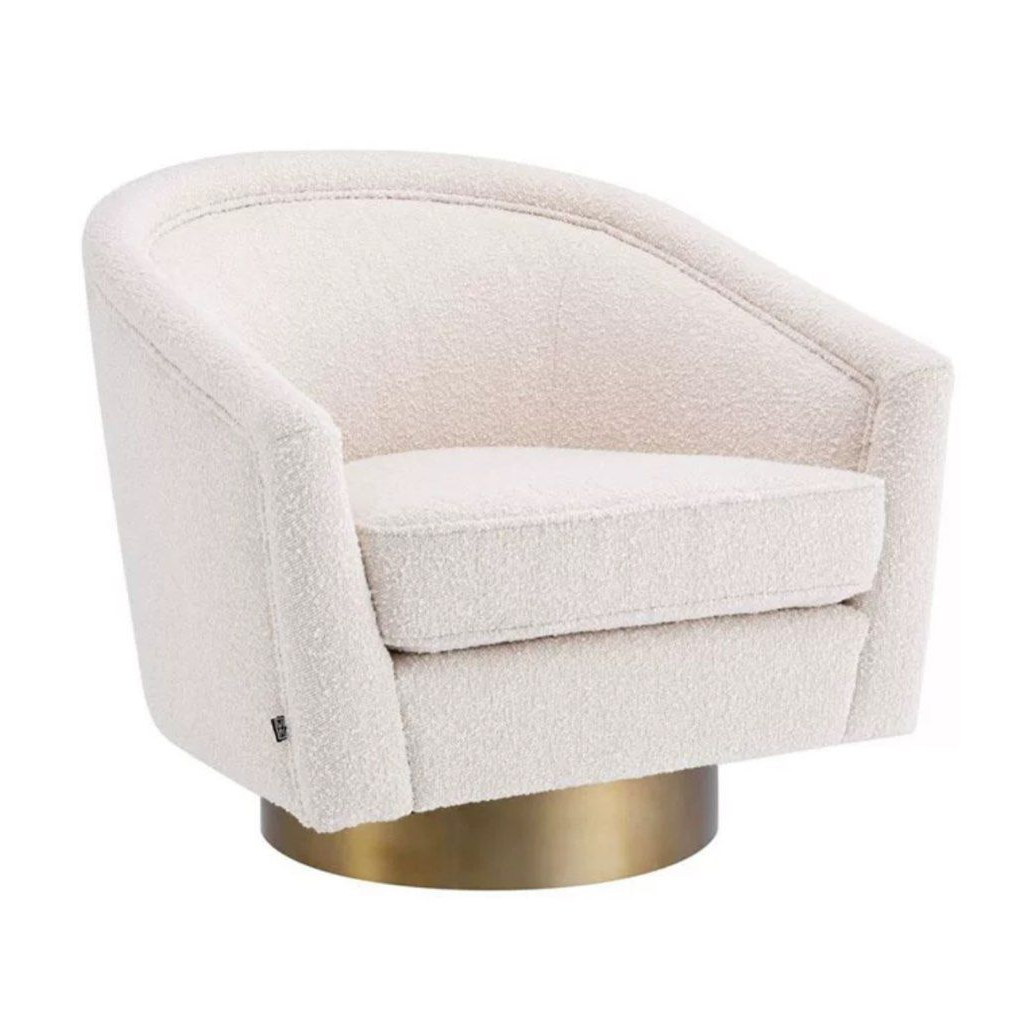 ZACHARY Modern Swivel Lounge Chair - Radical Homes Singapore