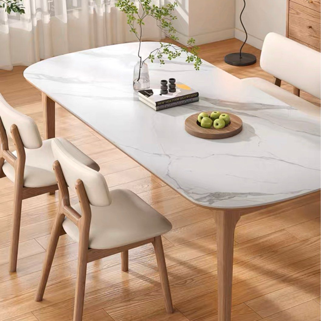 ZOREVIA Sintered Stone Dining Table & Chairs - Cassa Haus Singapore